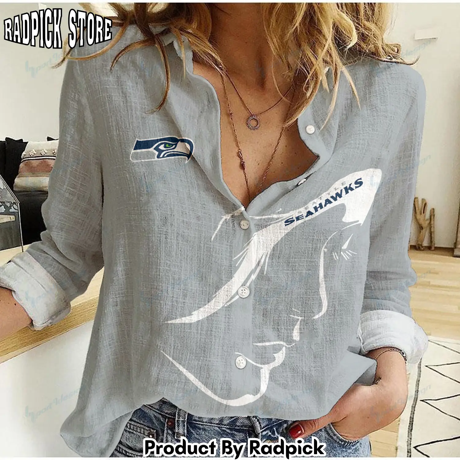 Radpick seattle seahawks woman shirt rp662161